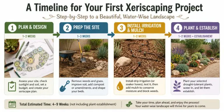 A Timeline for Your First Xeriscaping Project Step-by-Step