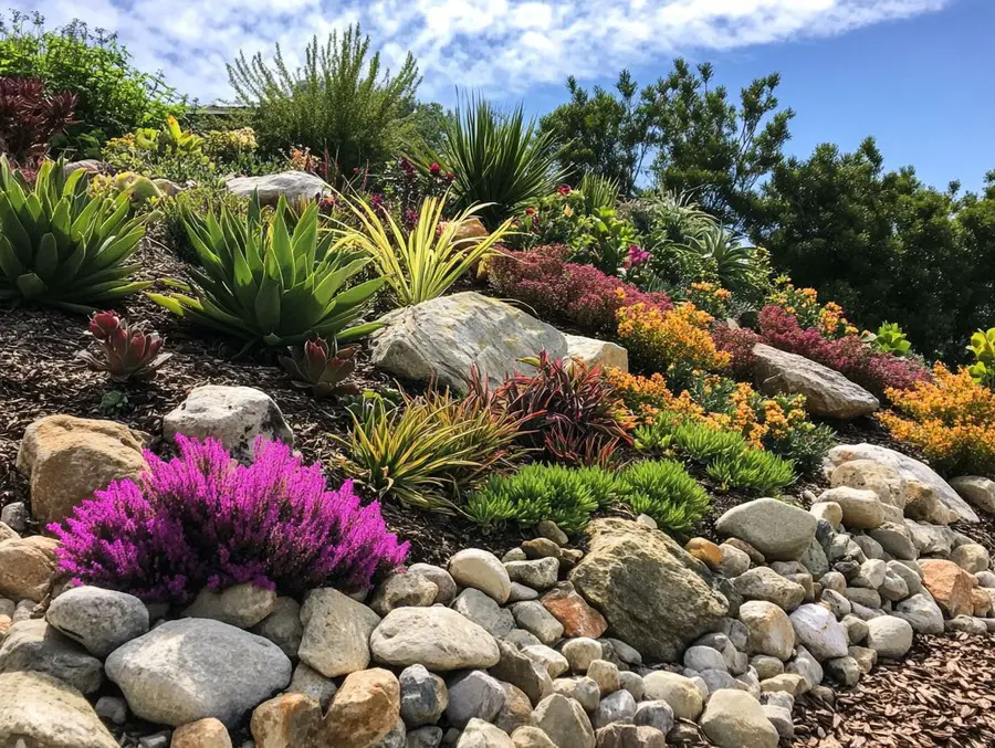Choosing Plants for Xeriscaping on Slopes and Hillsides