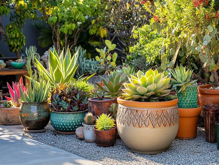 Container Plants for Xeriscaping