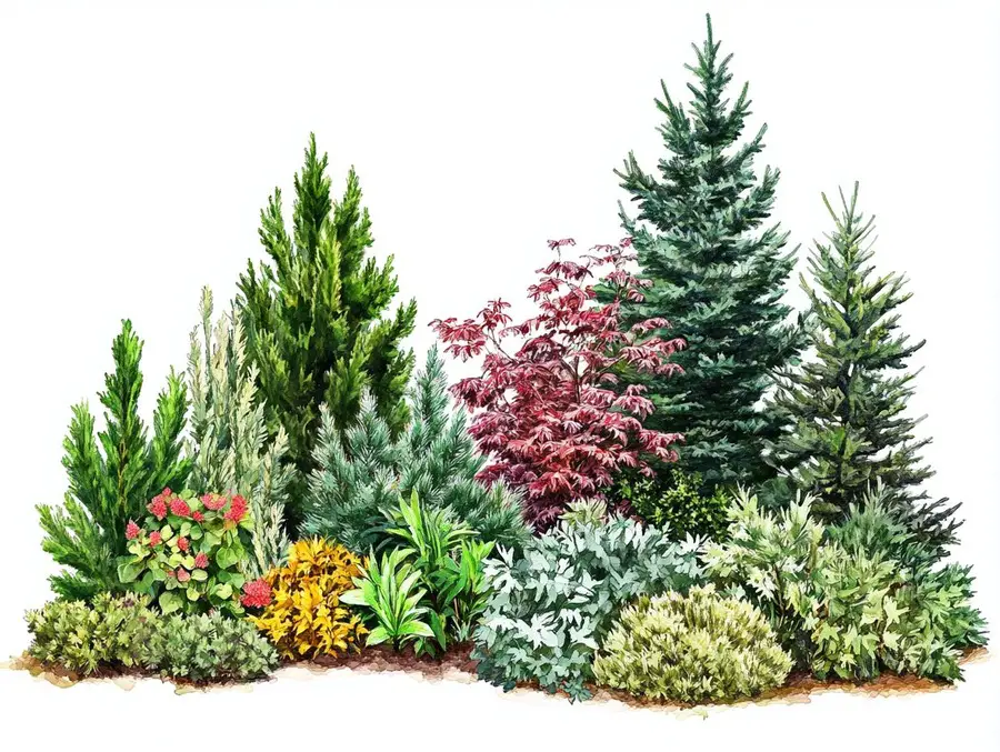 What are Evergreen Plants