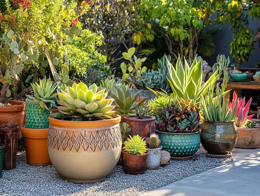 What is Xeriscaping With Container Plants